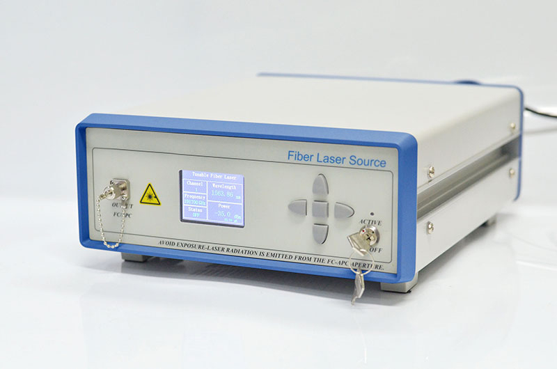 L-Band 1554~1607nm 64 Wavelengths Tunable 파이버 레이저 Interval 0.8nm